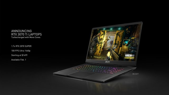 NVIDIA GeForce RTX 3070 Ti Laptop