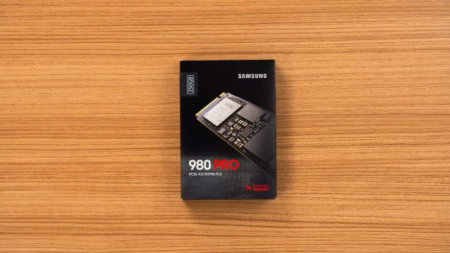 Review - Samsung 980 PRO PCIe 4.0 NVMe SSD 250GB - Great example