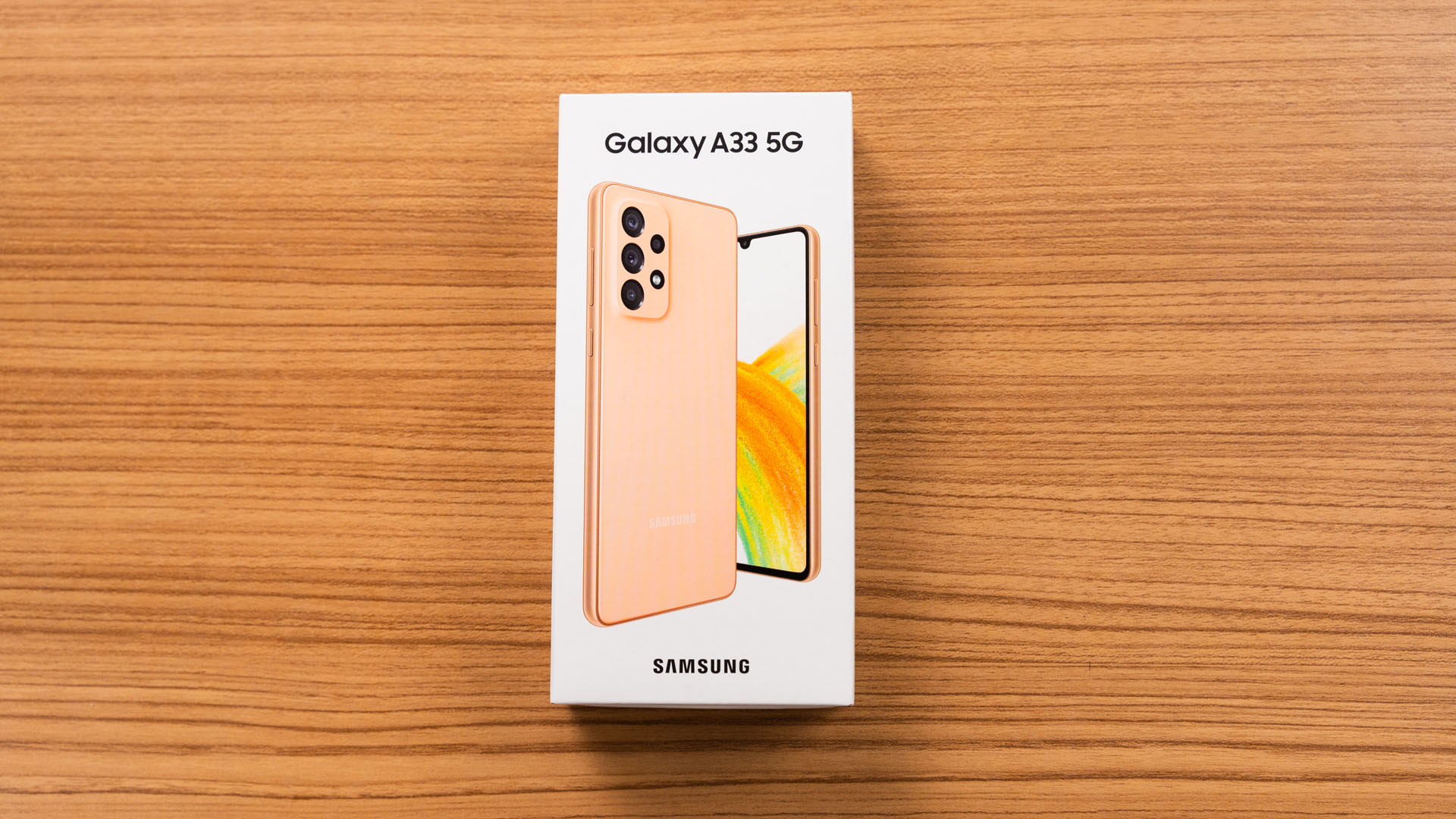 Unboxing SAMSUNG Galaxy A33 5G - Peach 