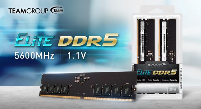 TEAMGROUP ELITE U DIMM DDR5 5600MHz