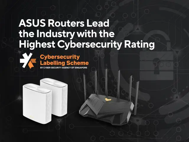 ASUS 5 Routers Singapore CLS Level 4 Rating