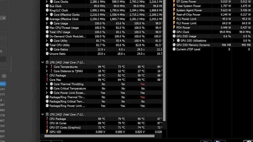 Intel 12th Gen Core i7 12700K performance highlight