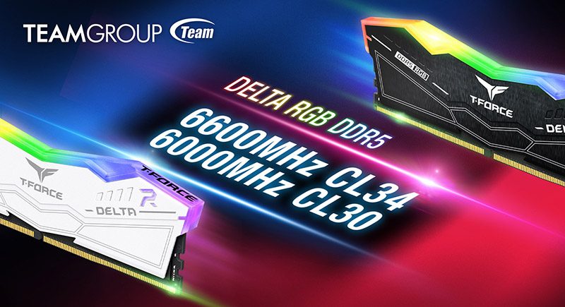 TEAMGROUP T FORCE DELTA RGB DDR5 Gaming Memory Kit featured
