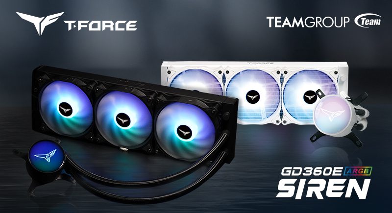 TEAMGROUP T FORCE SIREN GD360E AIO liquid cooler featured
