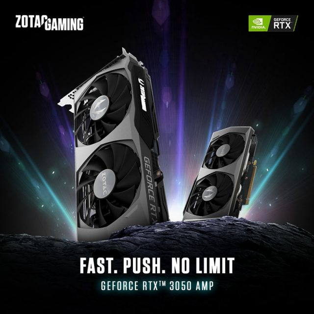 ZOTAC GAMING GeForce RTX3050 AMP