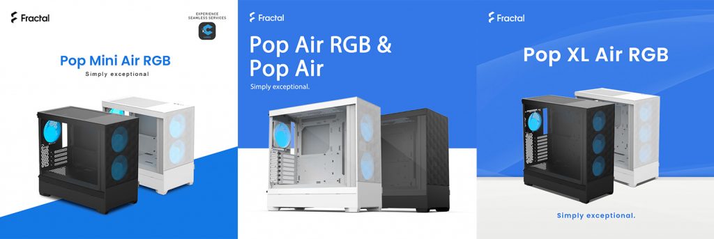 Fractal Design Pop Air Series PC Cases