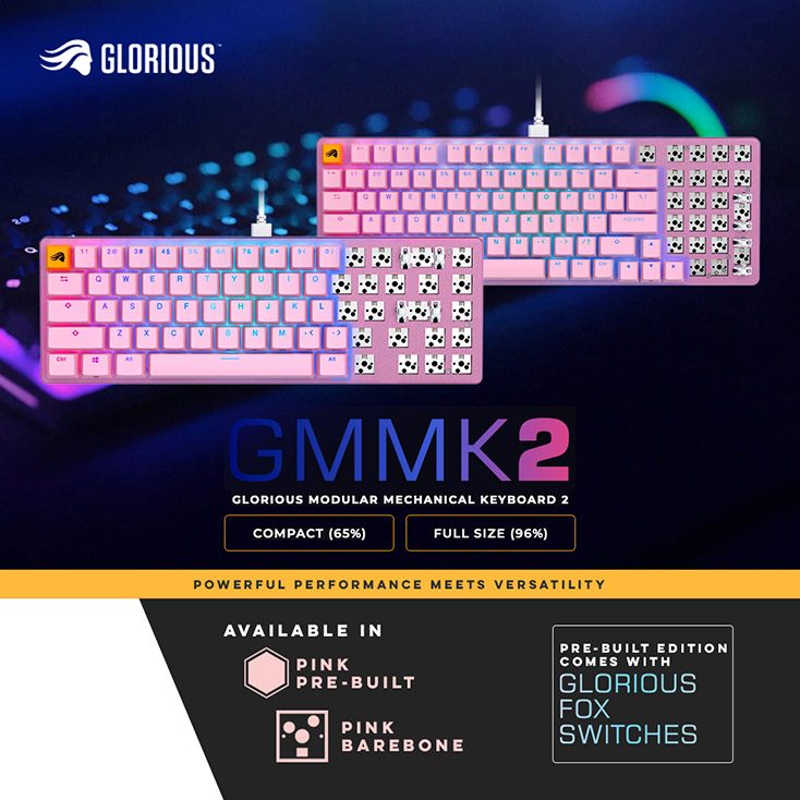 Glorious GMMK2 Pink