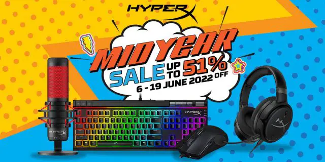 HyperX Mid Year Sale 2022 featured