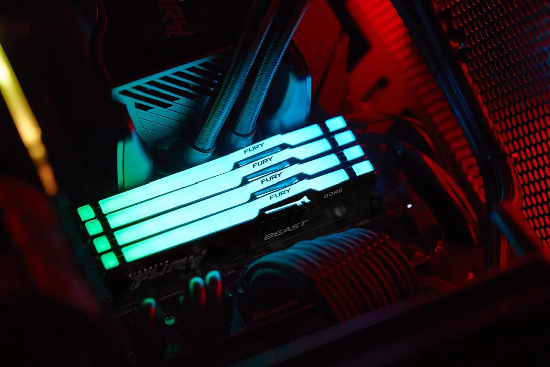 Amazon.com: Kingston Fury Beast RGB 32GB 6000MT/s DDR5 CL40