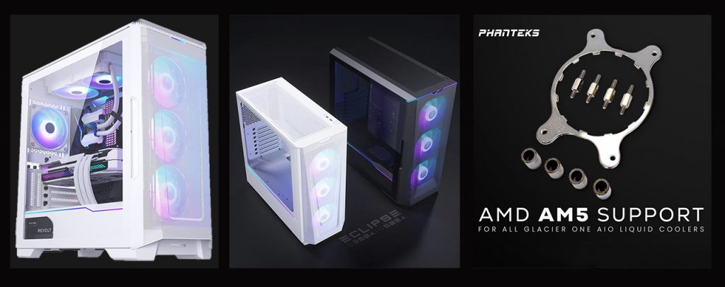 Phanteks PC Cases and Bracket Supports