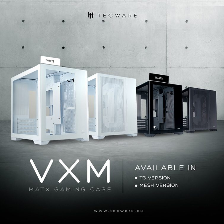 Tecware VXM Dual Chamber MATX Case