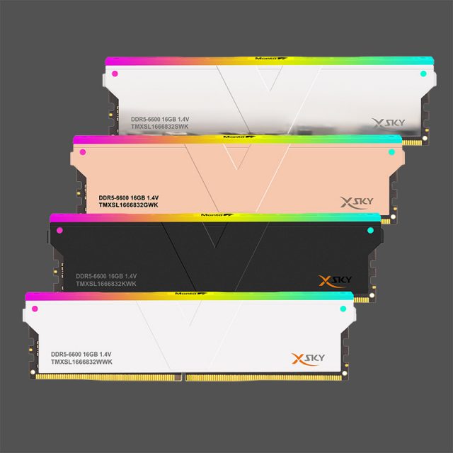 v color Manta XSKY RGB DDR5 memory kit 1