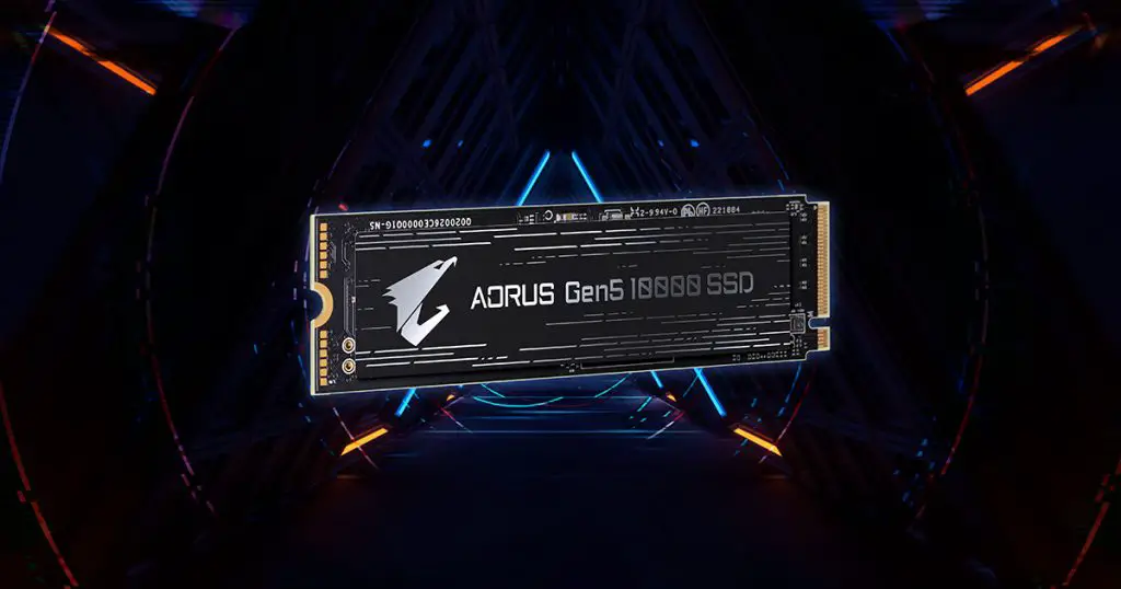 GIGABYTE AORUS Gen 5 10000 SSD