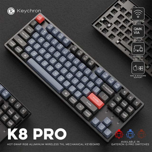 Keychron K8 PRO TKL Keyboard