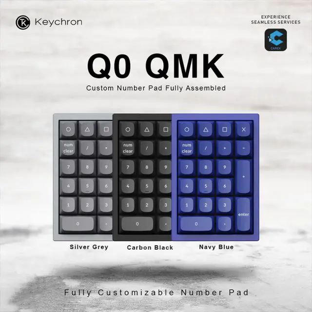 Keychron Q0 QMK Number Pad