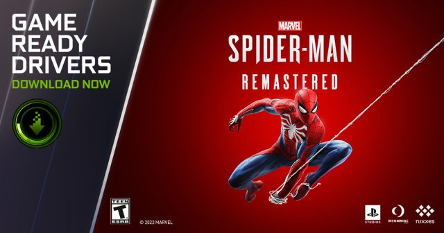 NVIDIA GeForce Game Ready driver Marvels Spiderman Remastered featured