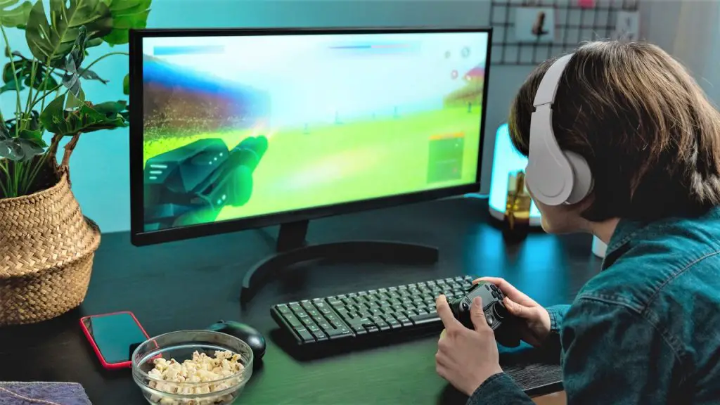 gaming controller monitor Large