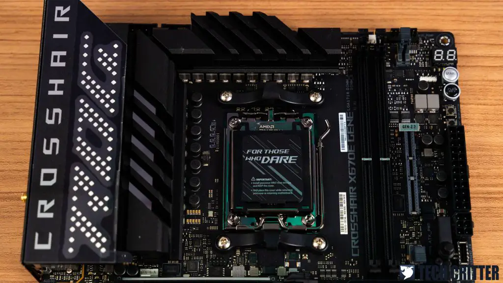 ASUS ROG Crosshair X670E Gene Hands-On and Overview