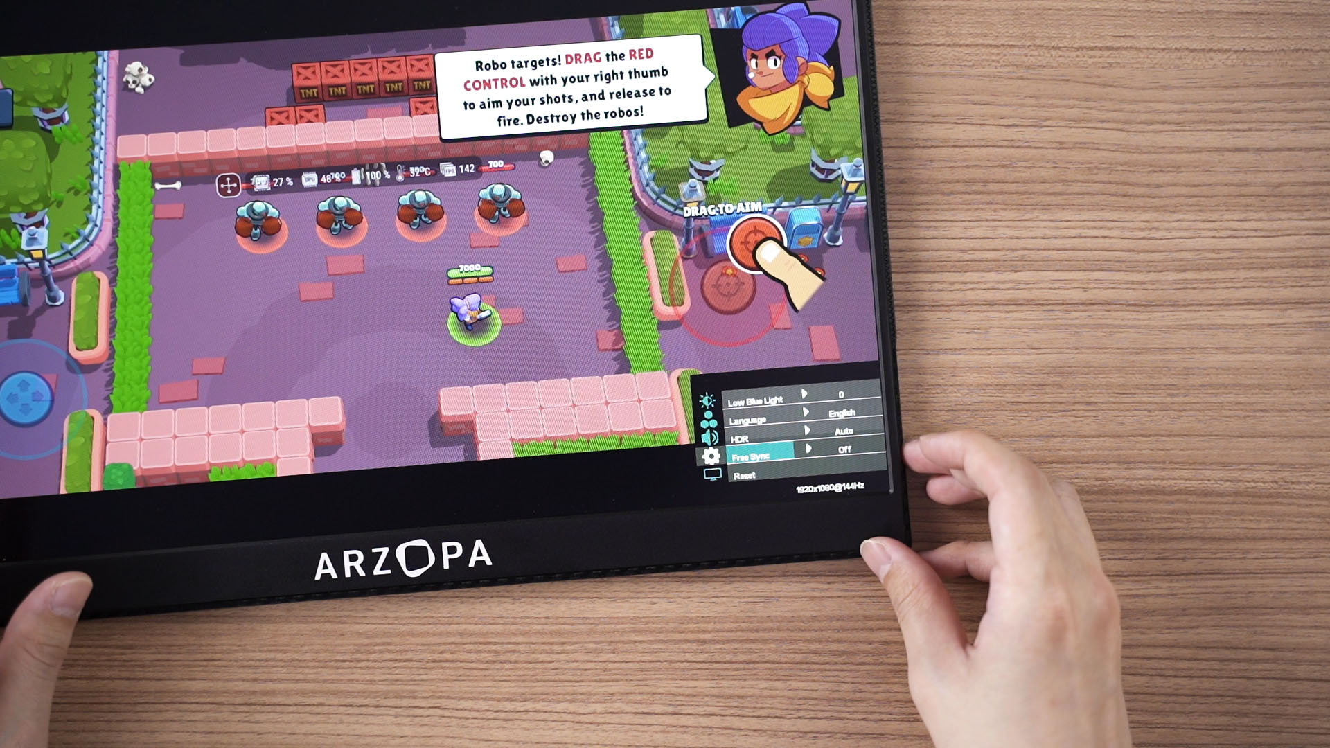 Arzopa G1 Game review: A gaming monitor that fits in your backpack