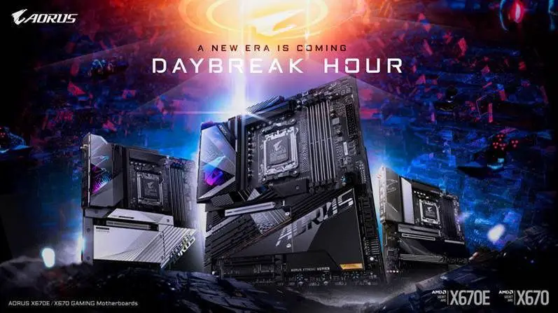 GIGABYTE X670 Motherboards