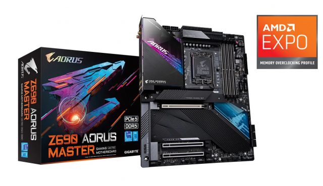 GIGABYTE Z690 B660 motherboards support AMD EXPO featured