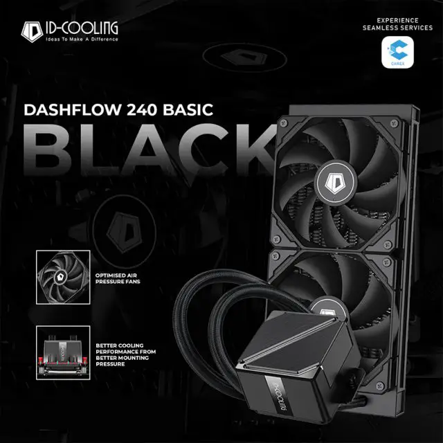 ID Cooling Dashflow 240 Basic Black