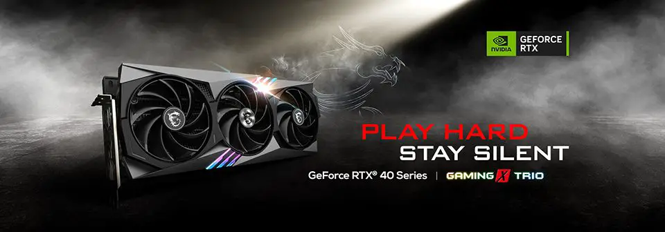 MSI GeForce RTX 40 Series GAMING TRIO