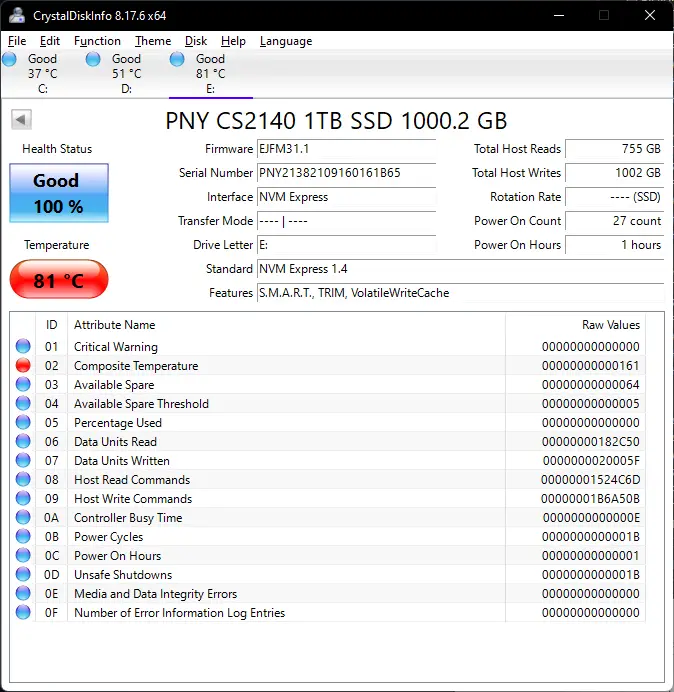 PNY CS2140 SSD 1TB 00001