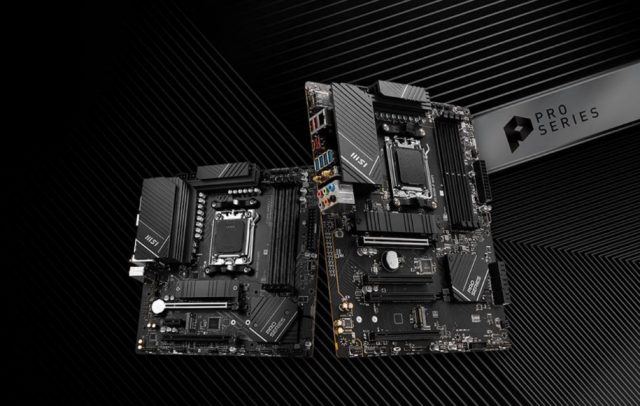 MSI AMD B650 motherboards AM5 platform PRO Series