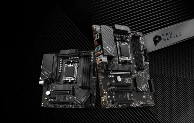 MSI AMD B650 motherboards AM5 platform PRO Series