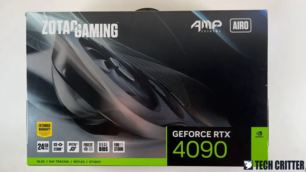 ZOTAC GAMING GeForce RTX 4090 AMP Extreme AIRO White Edition