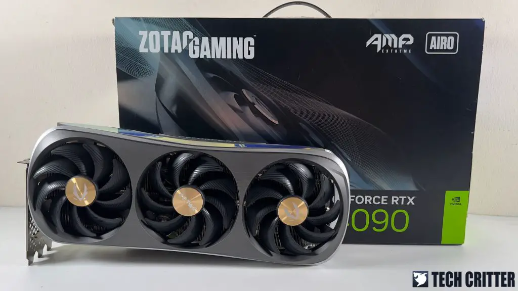 ZOTAC RTX 4090 แอมป์ Extreme AIRO 4