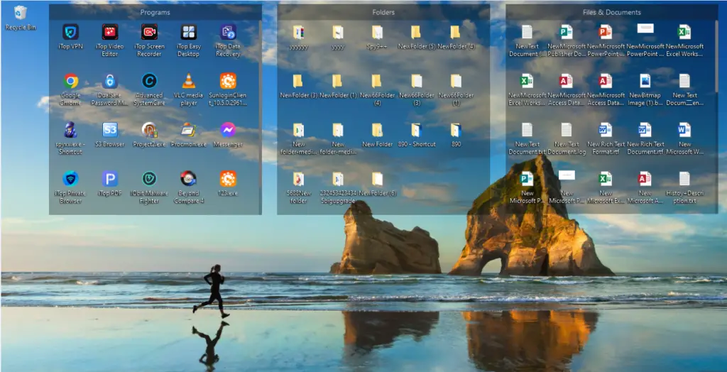1.organize desktop