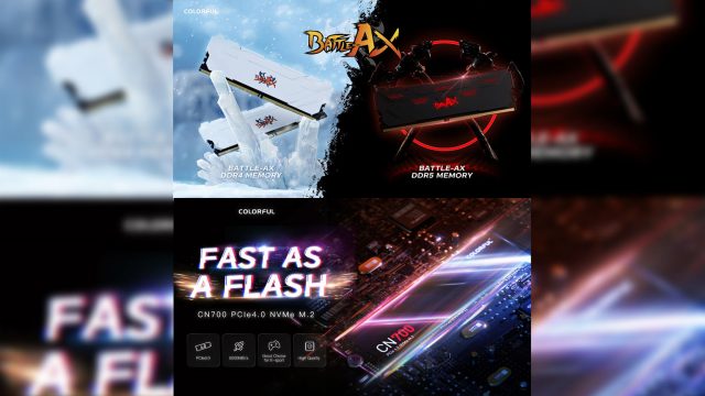 COLORFUL Battle AX Memory and CN Series SSDs featured