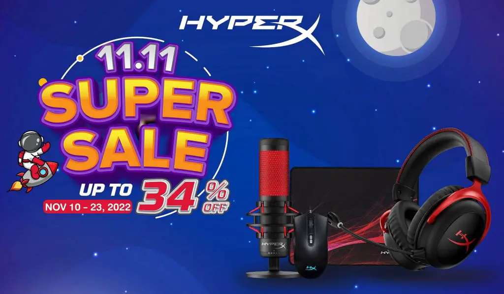 HyperX 11.11 Sales