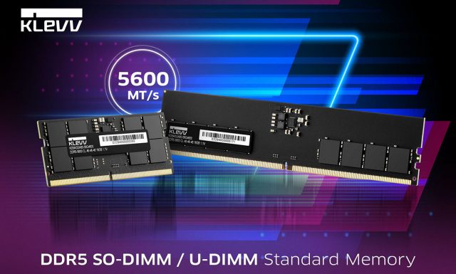 KLEVV 5600MTs DDR5 memory kit featured