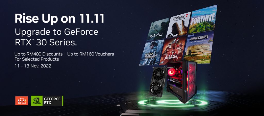 NVIDIA GeForce 11.11 2022 Sales