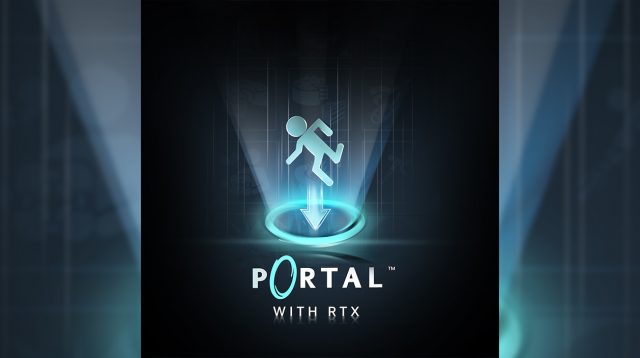 NVIDIA Portal with RTX launch details featured