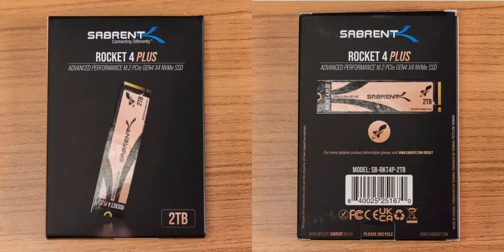 Sabrent Rocket 4 Plus 2TB NVMe 4.0 SSD Review