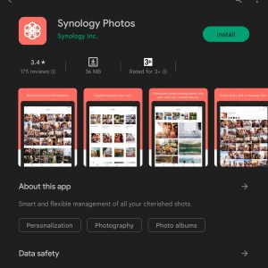 Synology Photos app 00001