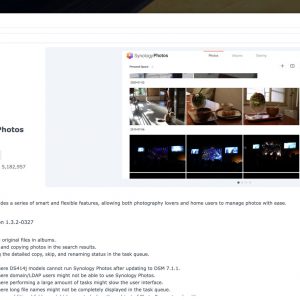 Synology Photos website 00001