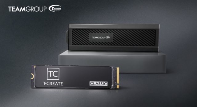 TEAMGROUP T CREATE CLASSIC PCIe 4.0 DL SSD and EC01 M.2 NVMe PCIe SSD Enclosure Kit featured