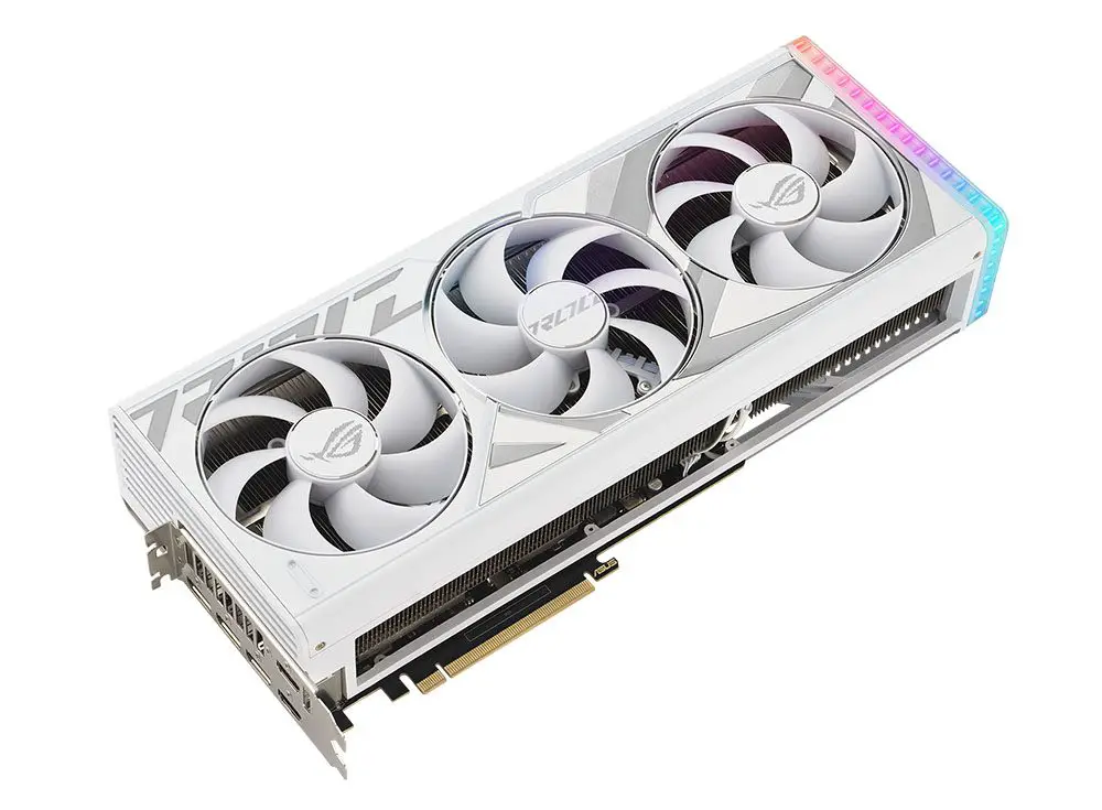 ASUS ROG STRIX GeForce RTX 4090 4080 White Edition GPUs 2