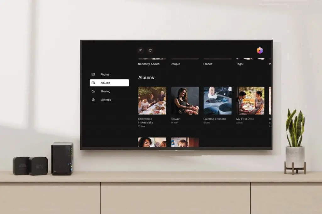 Android TV Apple TV Synology Photos