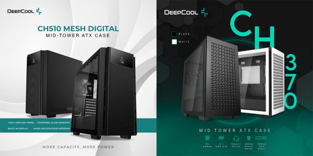 DeepCool CH510 and CH370 PC Cases