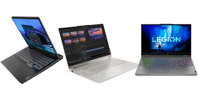 Lenovo laptops gift guide December 2022 featured