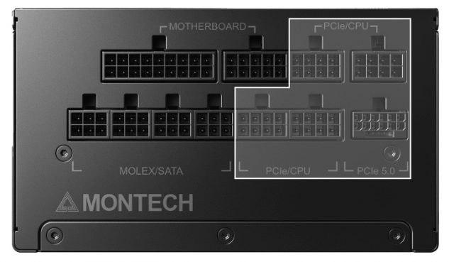 MONTECH ATX 3.0 PCIe 5.0 ready TITAN GOLD PSUs 1