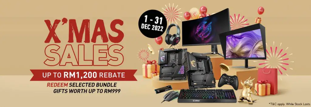 MSI Xmas 2022 Sales Featured