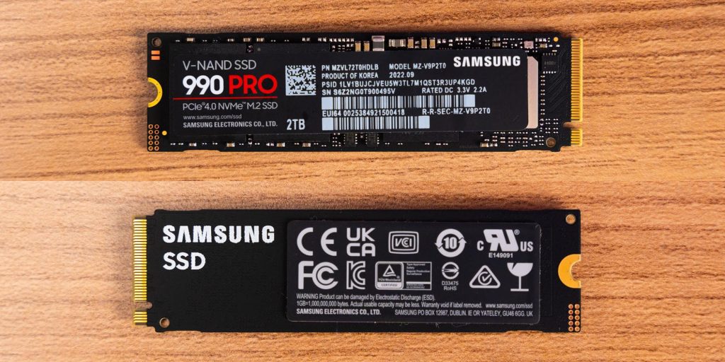 Samsung 990 Pro 2TB 3