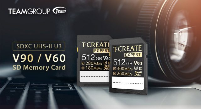 TEAMGROUP T CREATE EXPERT SDXC UHS II U3 V90 V60 Memory Cards featured
